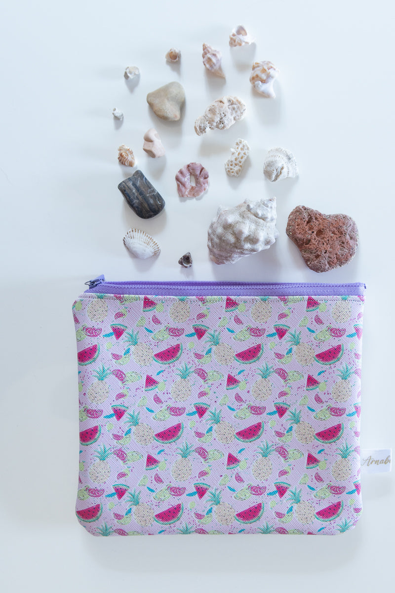 Astuccio rosa con angurie