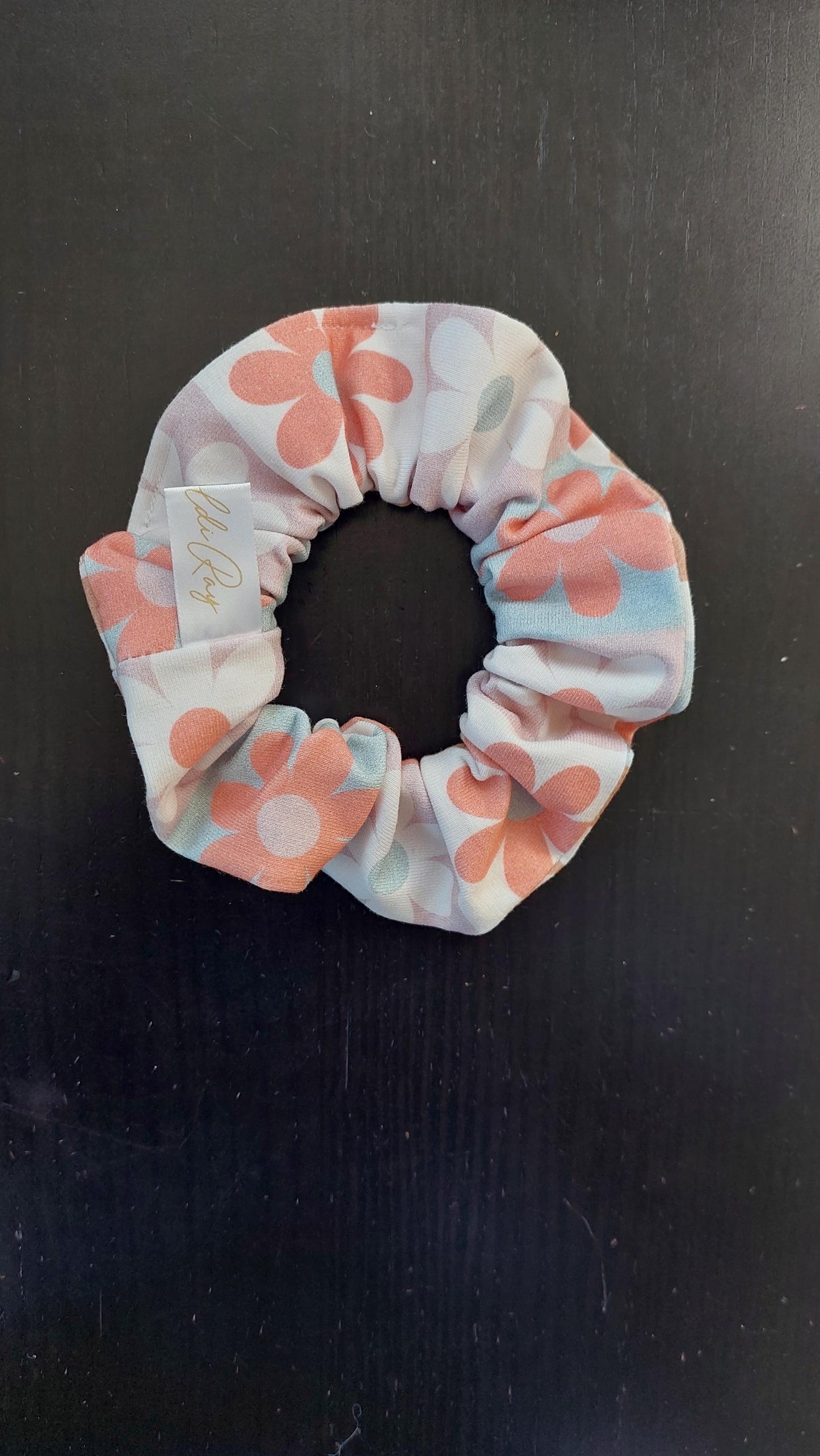 Scrunchies jersey floreale
