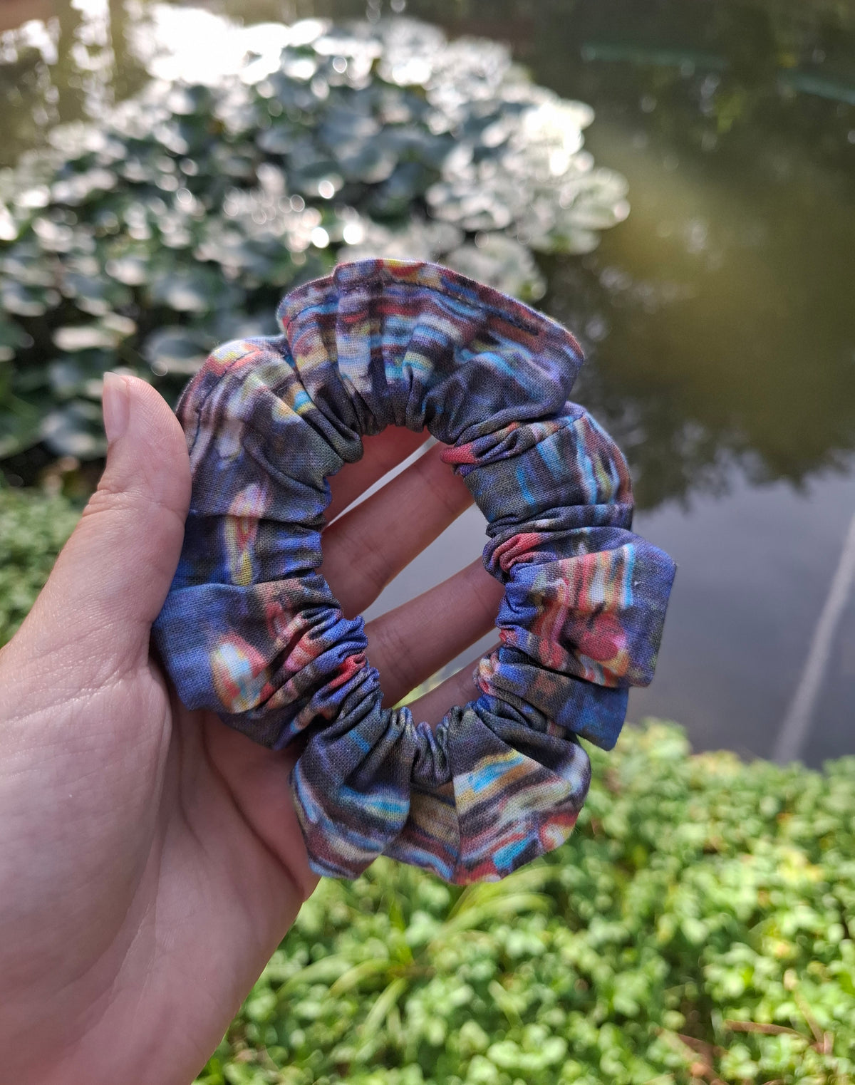 Scrunchies cotone Monet