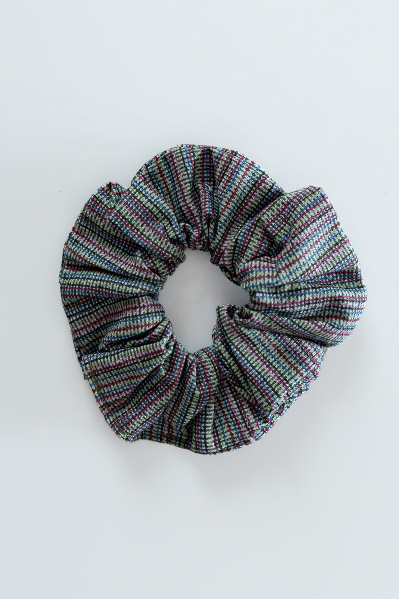 Scrunchies in cotone a righe