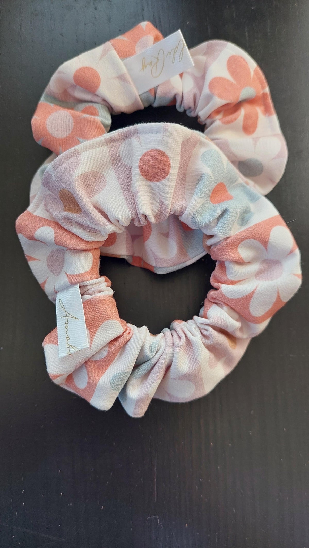 Scrunchies jersey floreale