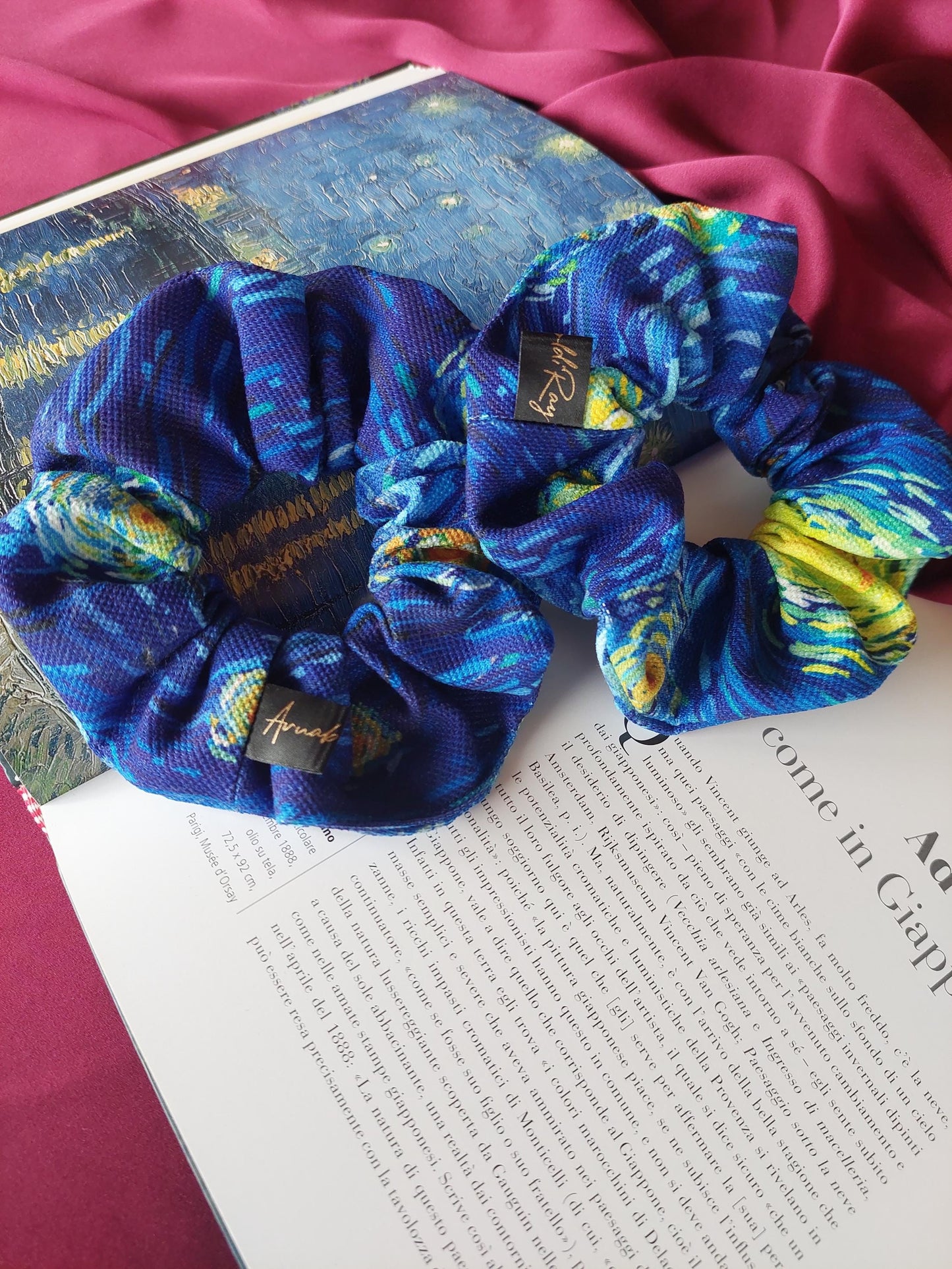 Scrunchies Van Gogh Notte stellata