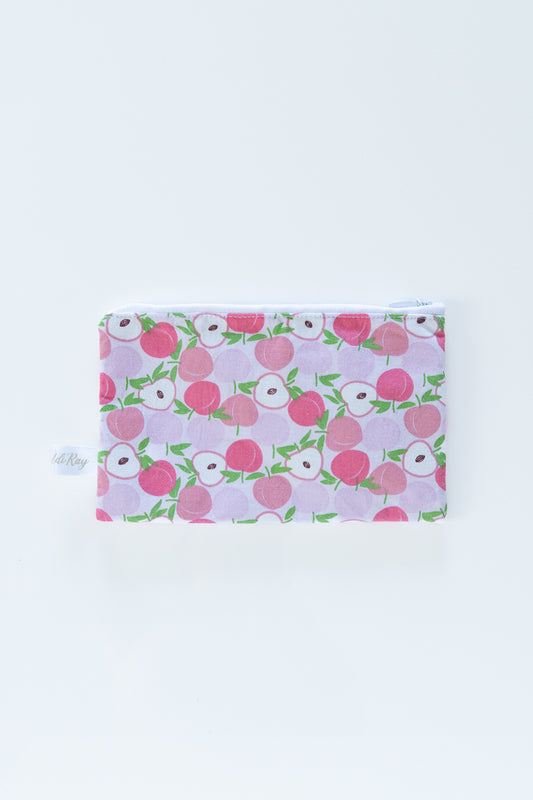 Astuccio rosa con pesche