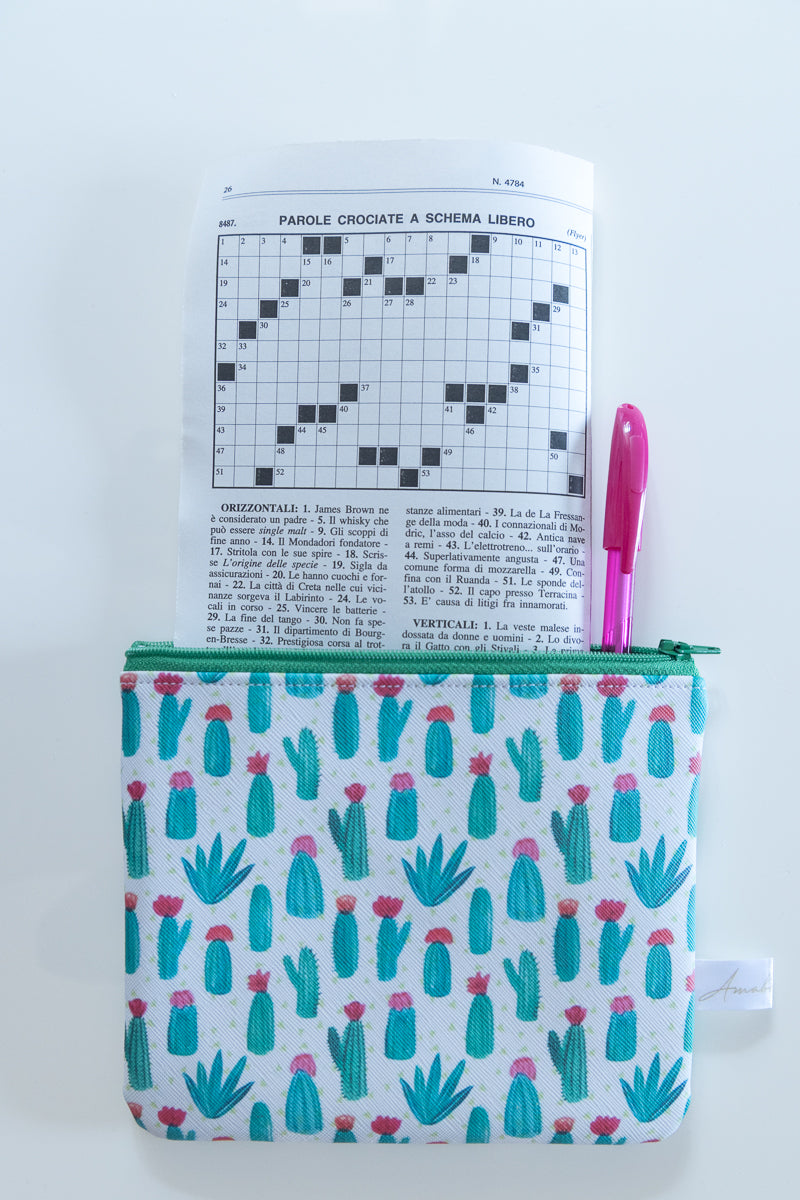 Astuccio con cactus