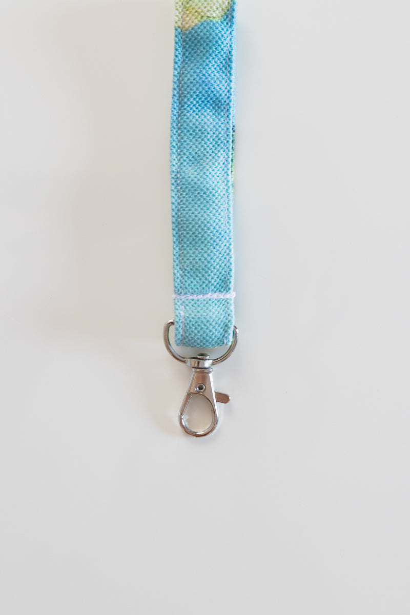 Portachiavi van gogh, portachiavi mandorlo fiori portachiavi in tessuto, ciondolo per borsa, chiave, portachiavi bracciale, regalo economico