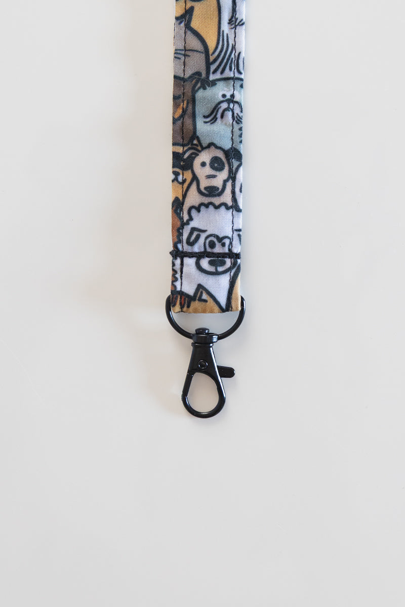 Portachiavi con cani