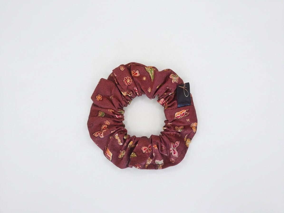 Scrunchies cotone farfalle