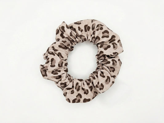 Scrunchies leopardato grigio