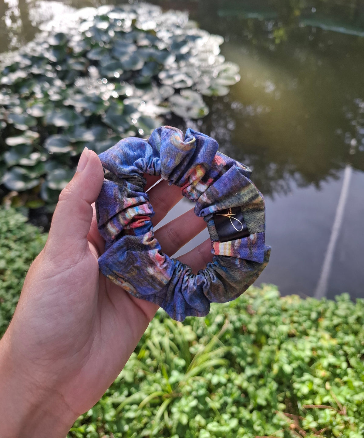 Scrunchies cotone Monet