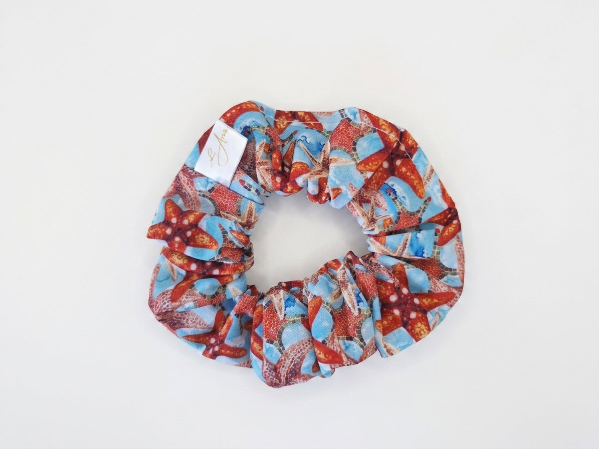 Scrunchies poliestere stelle marine