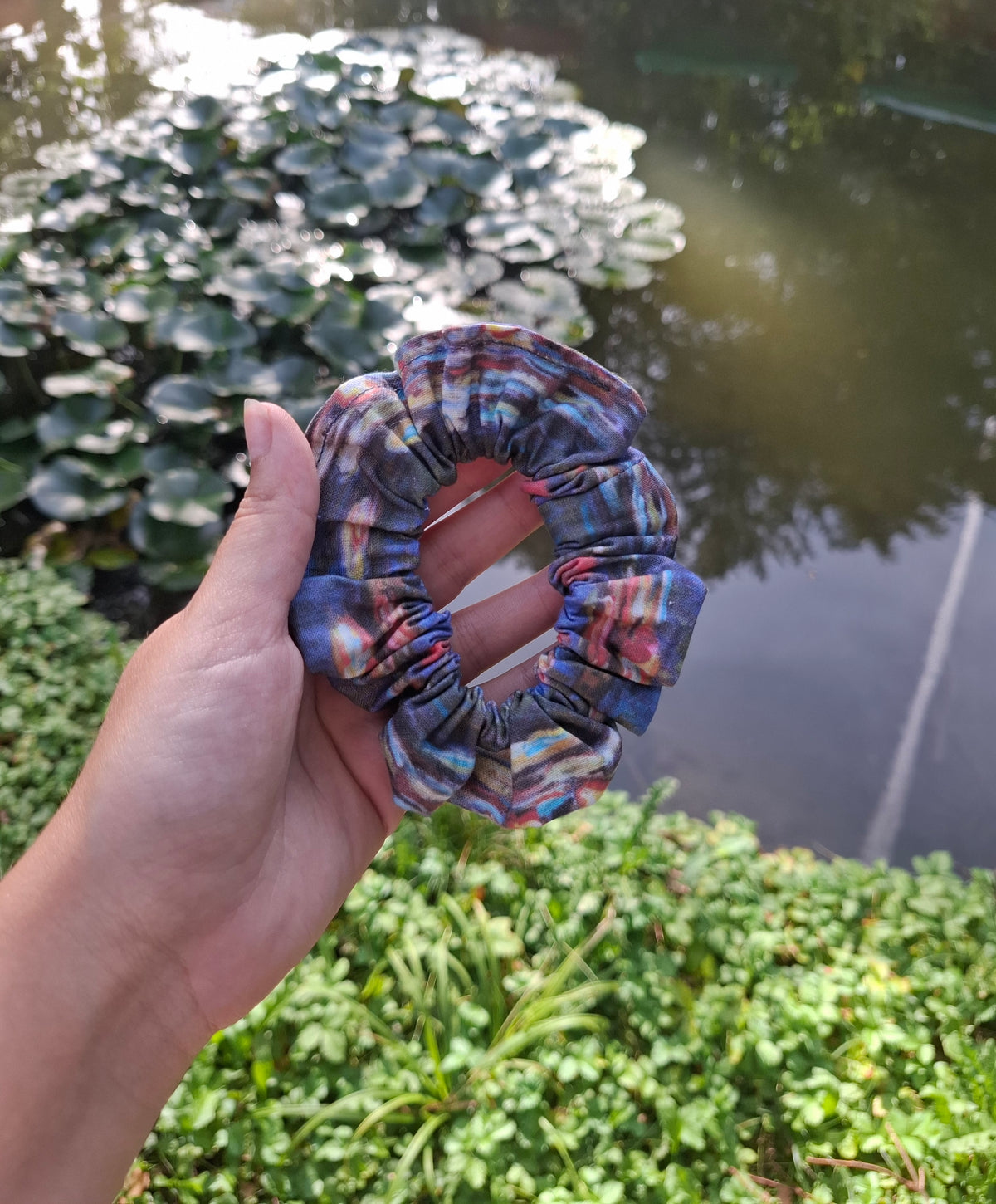 Scrunchies cotone Monet
