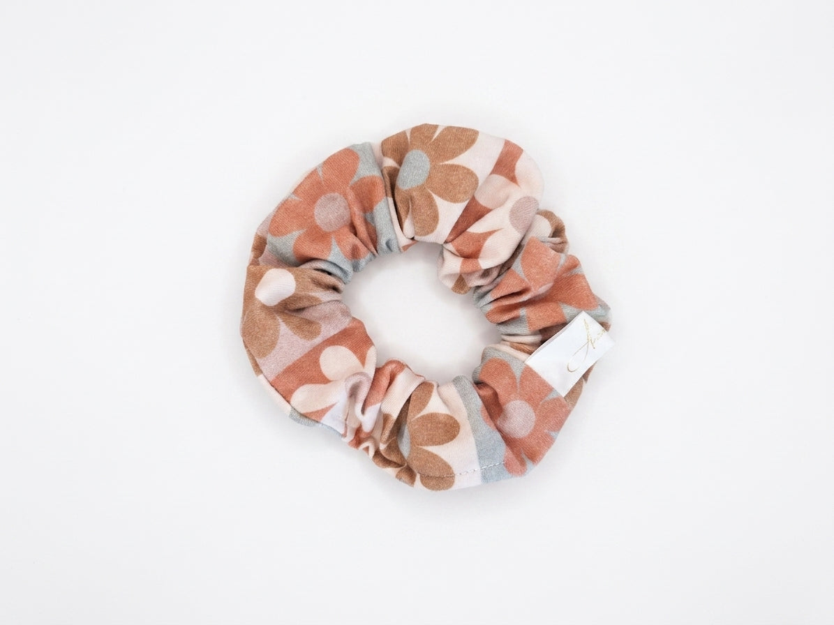 Scrunchies jersey floreale