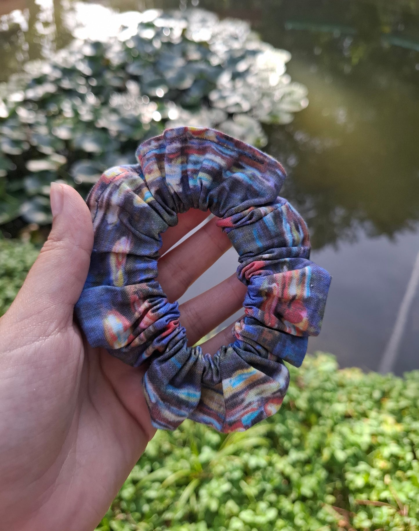 Scrunchies cotone Monet