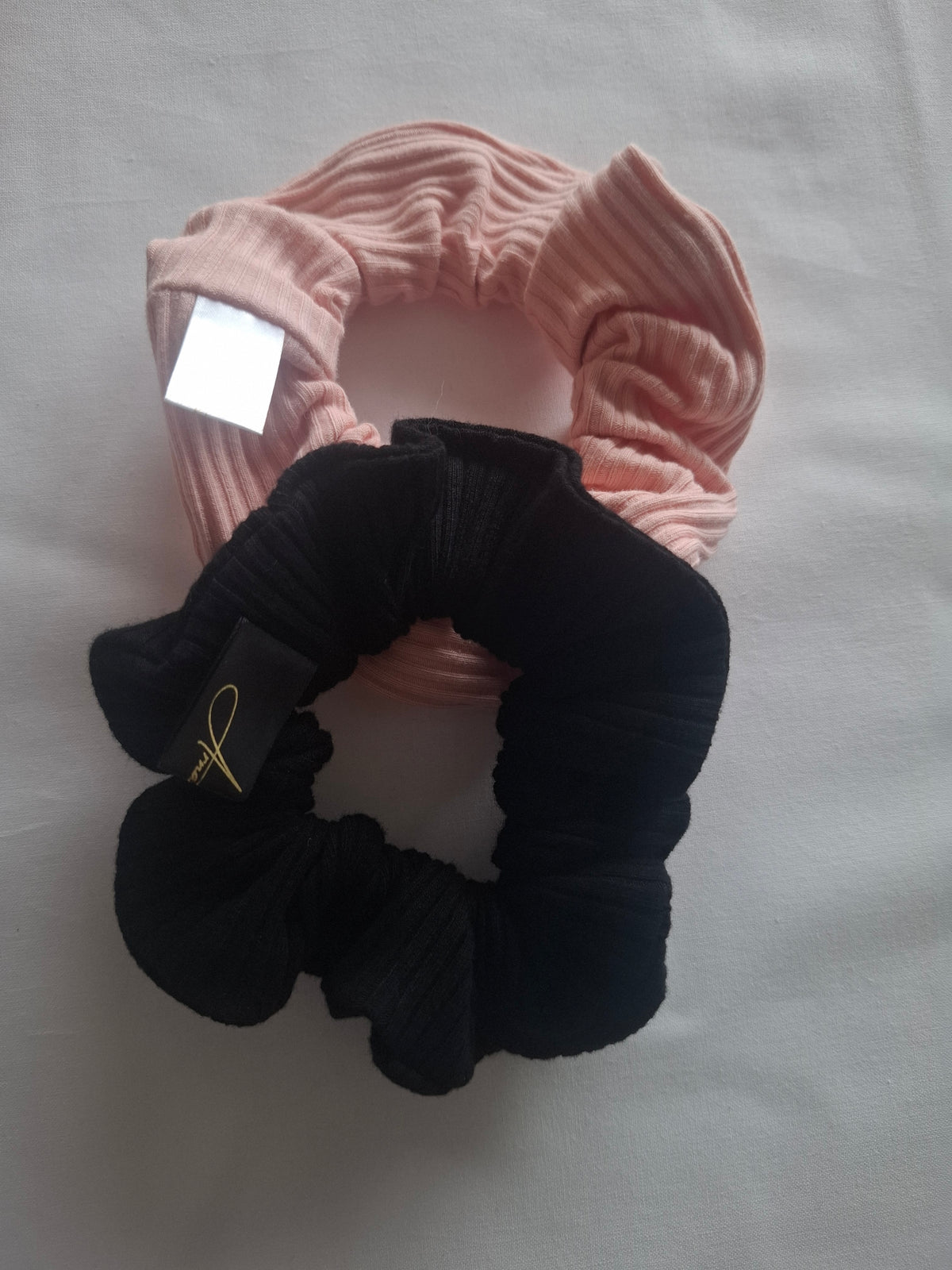 Chouchous en maille rose