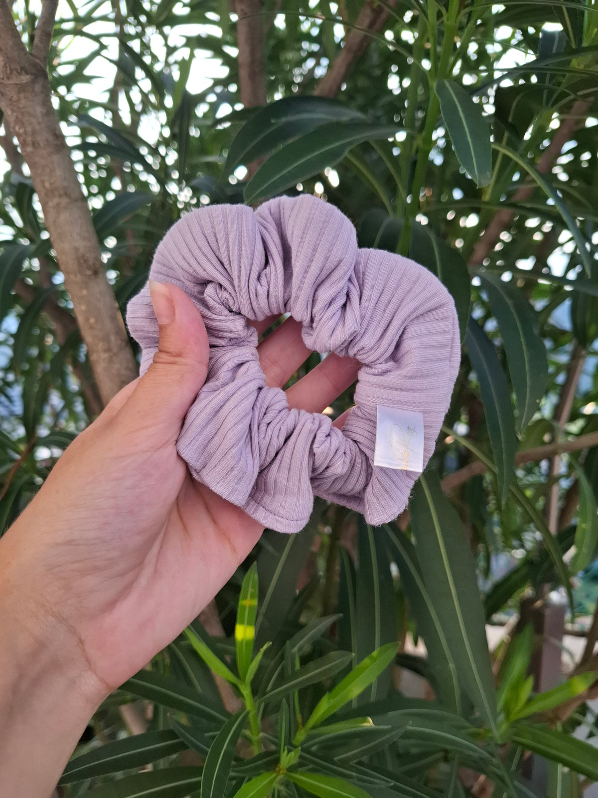 Coleteros de punto lilas