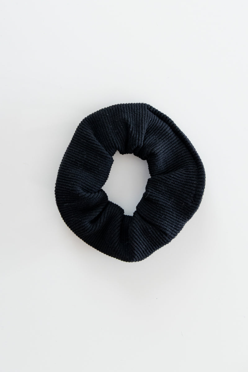 Scrunchies in maglia nero
