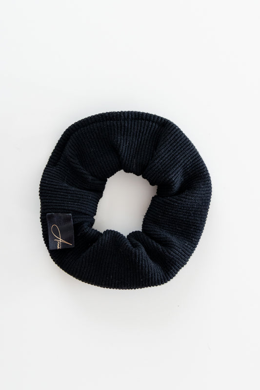 Scrunchies in maglia nero