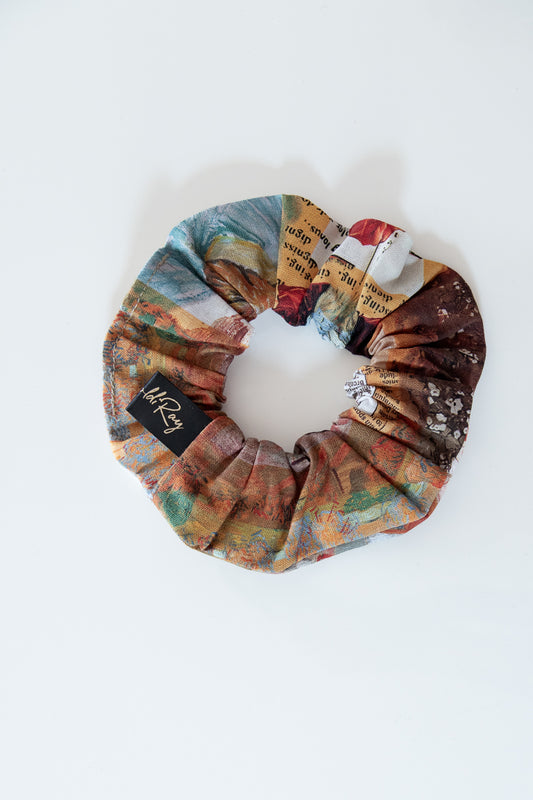 Scrunchies cotone dipinti Van Gogh