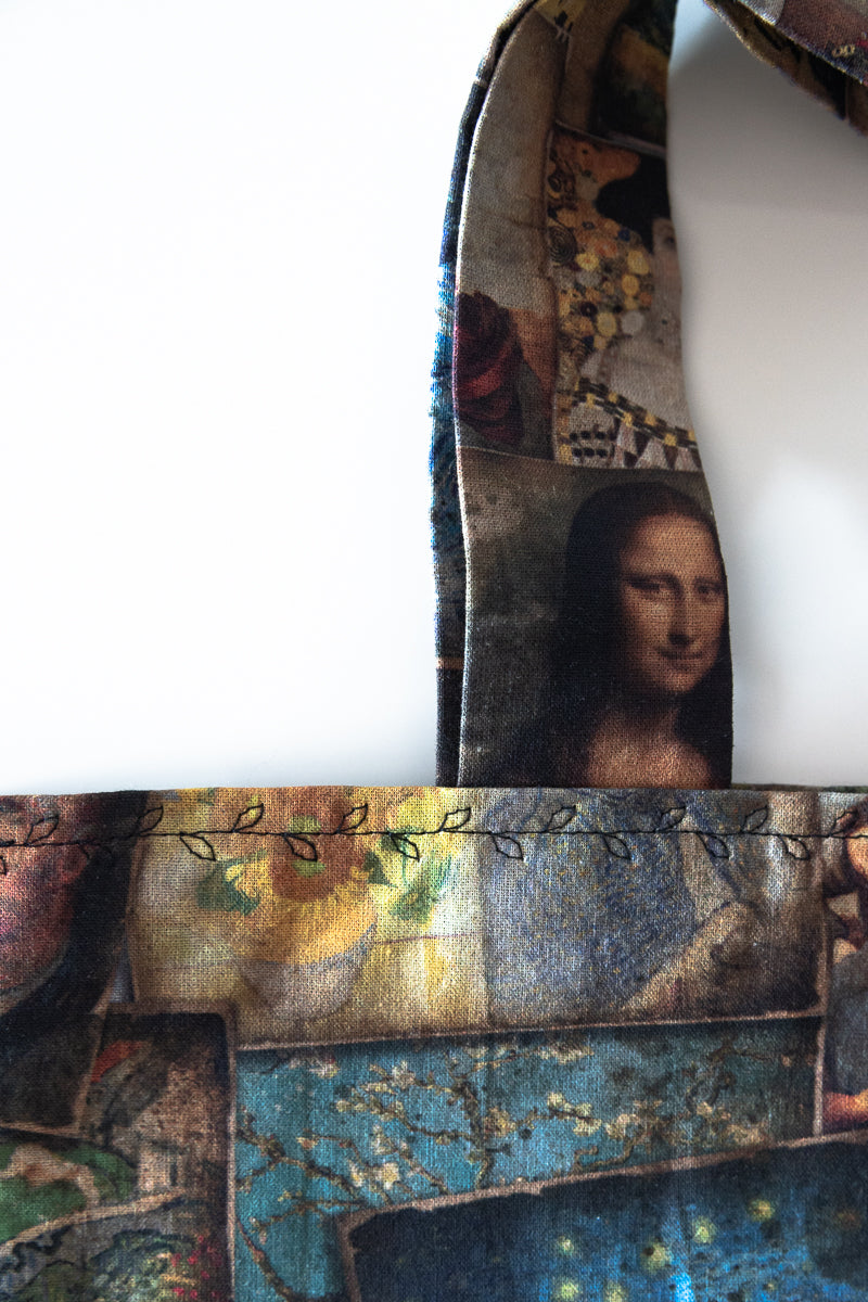 Borsa ispirata a dipinti famosi