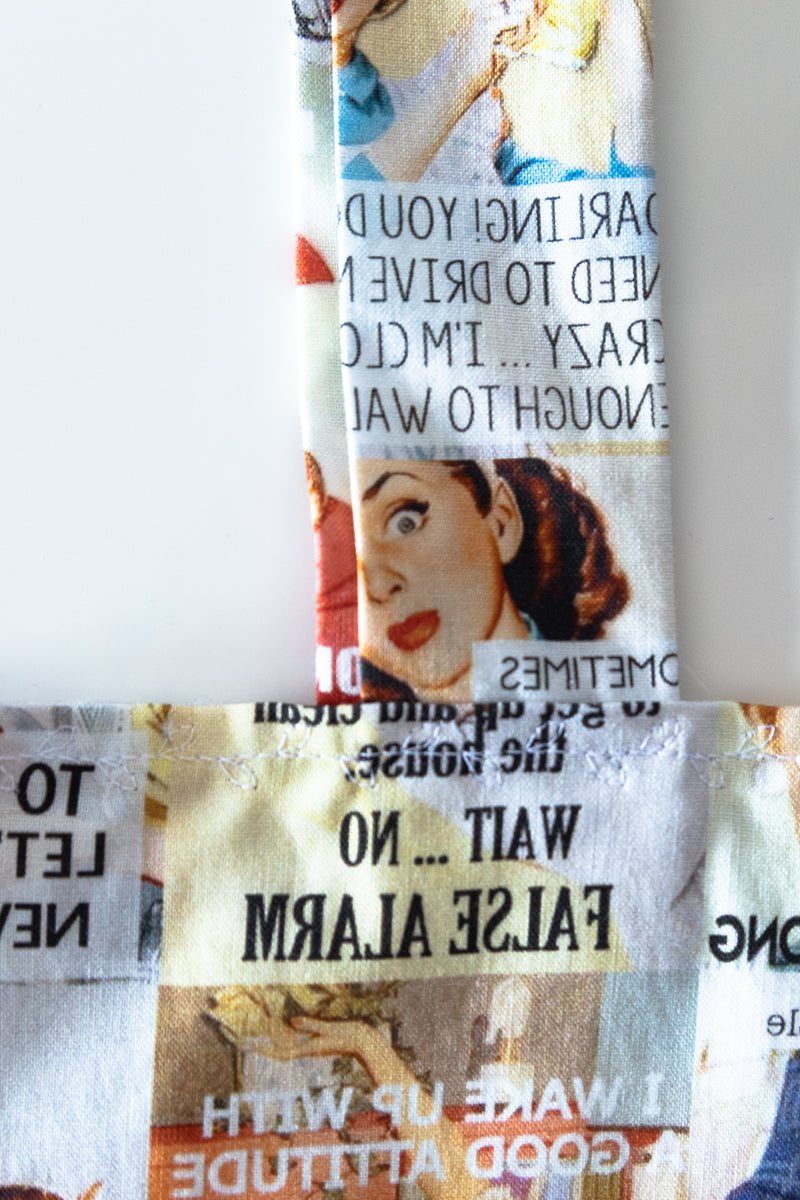 Borsa simpatica a tema empowerment femminile