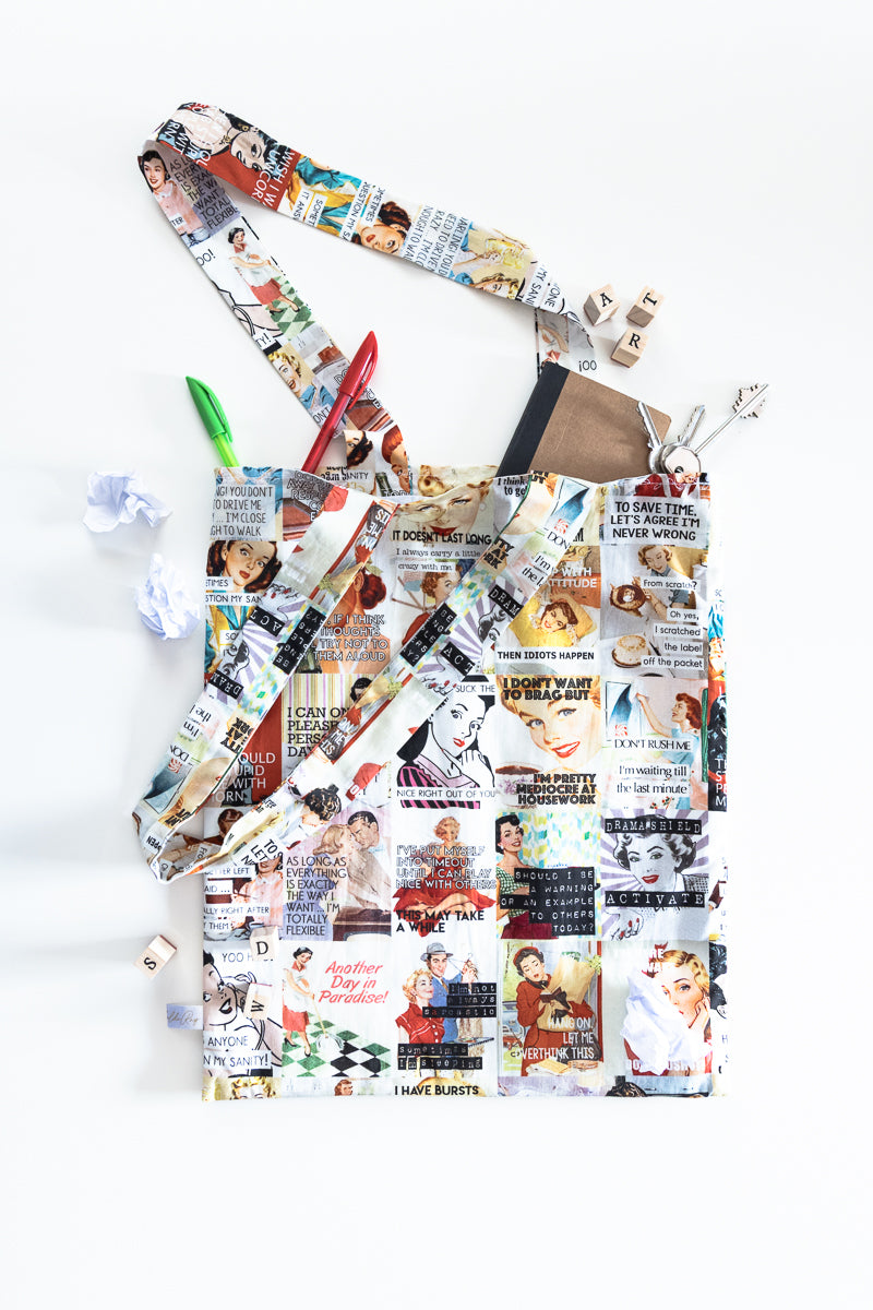 Borsa simpatica a tema empowerment femminile